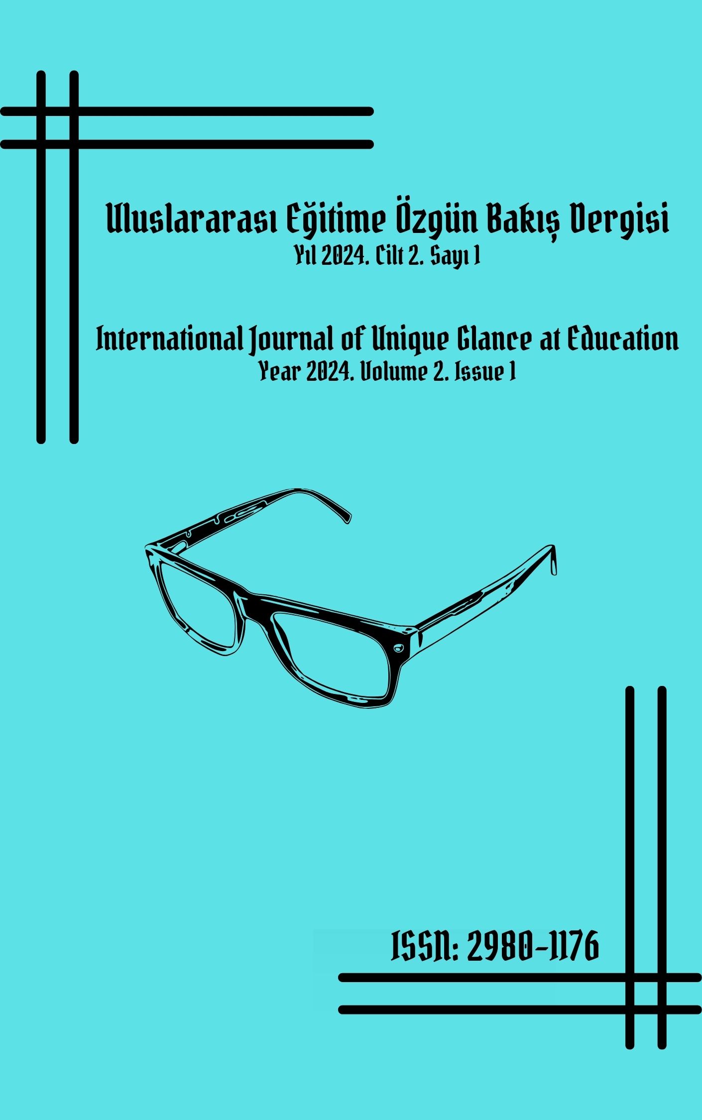 					Cilt 2 Sayı 1 (2024): Uluslararası Eğitime Özgün Bakış Dergisi Gör
				